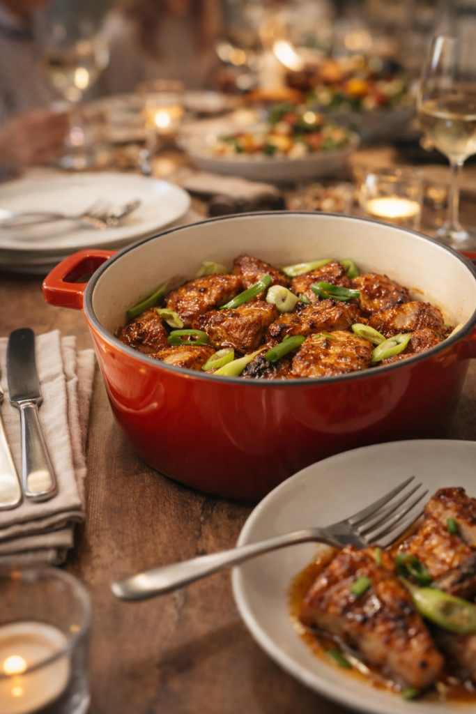 double side cast iron pot